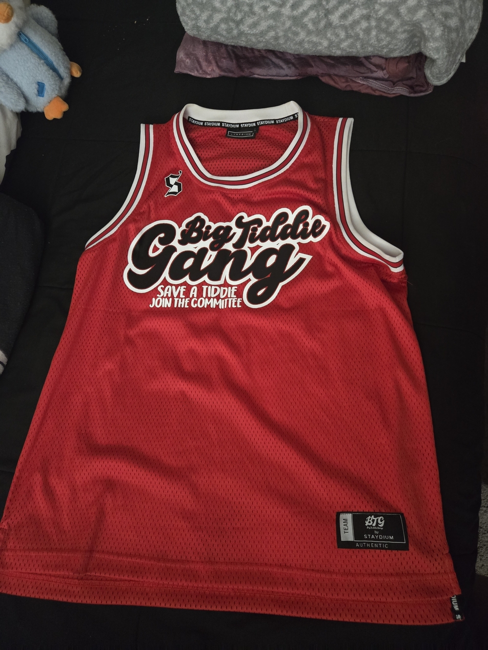 *Limited Edition* Big Tiddie Gang Red Jersey